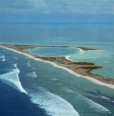 Approaching the islands