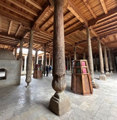 Another view of the Juma Mosque, Khiva.