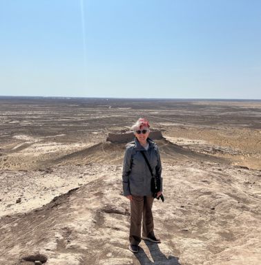On top of Ayaz Kala with one subsidiary fort below.