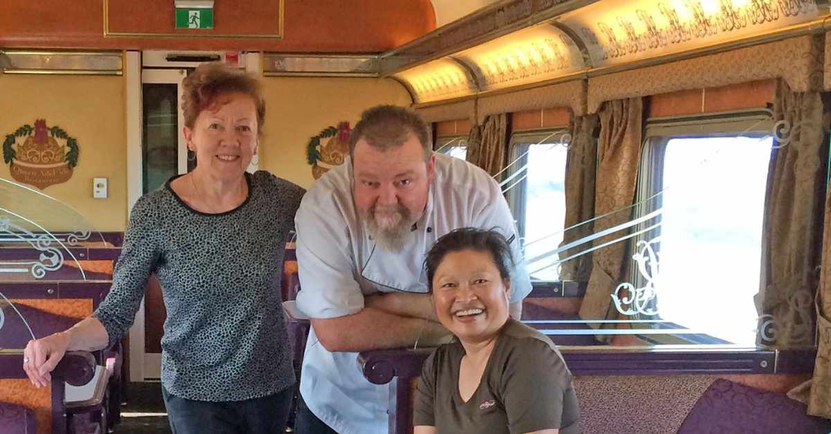 Riding the Ghan: Small Kitchen, Good Food