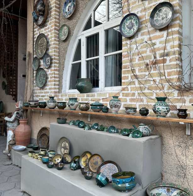 At Alisher Nazirov's home studio