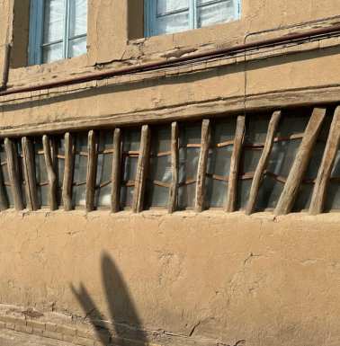 More old building techniques.