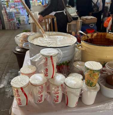 Nisholda is a sweet made especially for Ramadan. I thought it tasted like marshmallows.