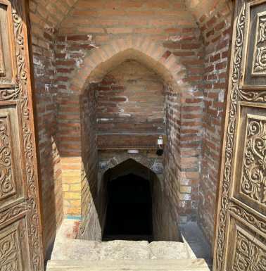 Tamerlane's intended crypt.