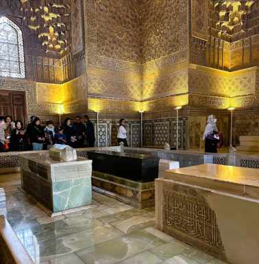 Amir Timur's resting place.