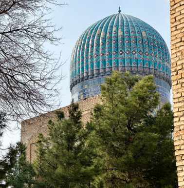 Bibi-Khanym Mosque dome.