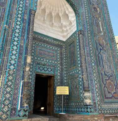 Shah-i-Zinda tomb.