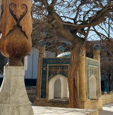 Khoja Bakhouddin Naqshbandi memorial complex.